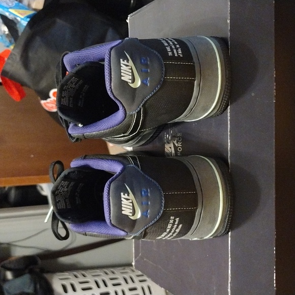 Nike Air Force 1. 07 LV8 black cool gray. Size 9 - Picture 4 of 8